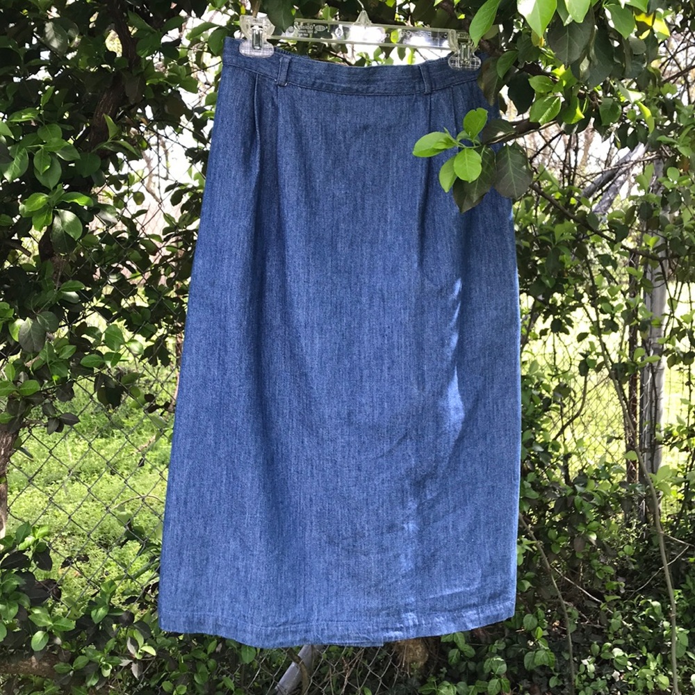 ๐ผVTG denim skirt๐ผ - Picture 3 of 8